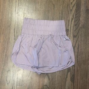 Small purple Free People Movement shorts